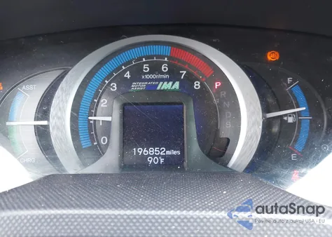 2010 Honda Insight Ex z USA, uszkodzony, nr VIN JHMZE2H7XAS041844